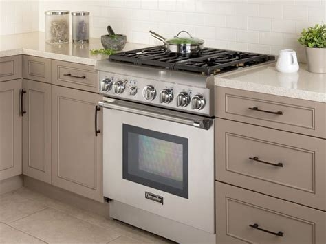 counter depth slide in gas stoves